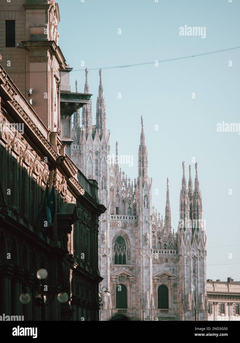 Milan, San Siro, Duomo di Milano Stock Photo