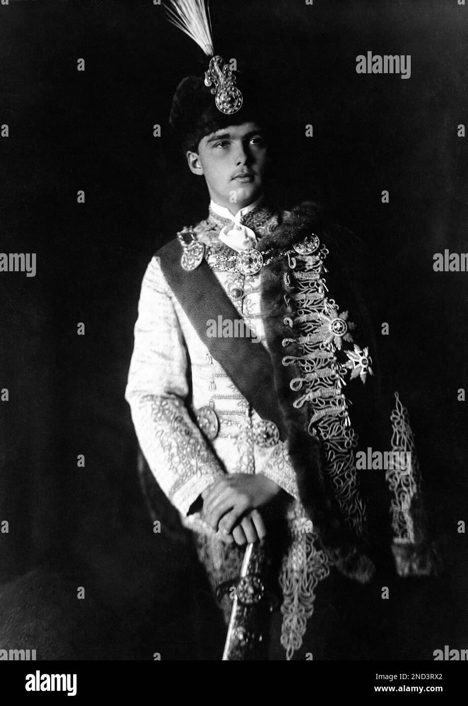 Archduke Otto of Habsburg in Uniform . (AP Photo Stock Photo Alamy