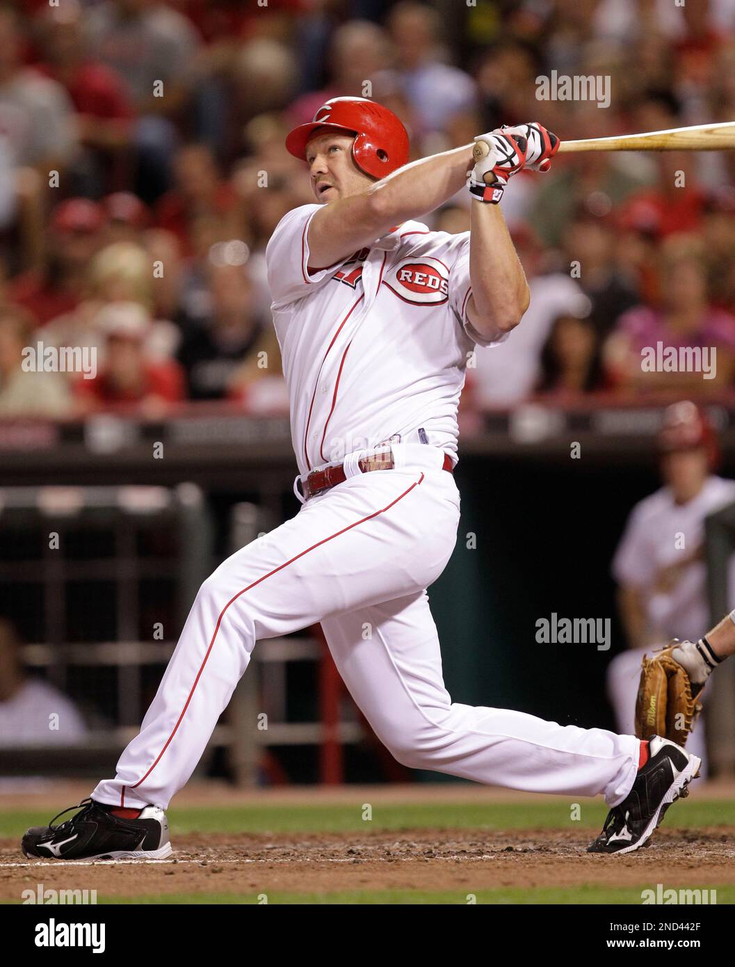 Scott Rolan Cincinnati Reds Cincinnati Reds third baseman Scott Rolen in action against the ...