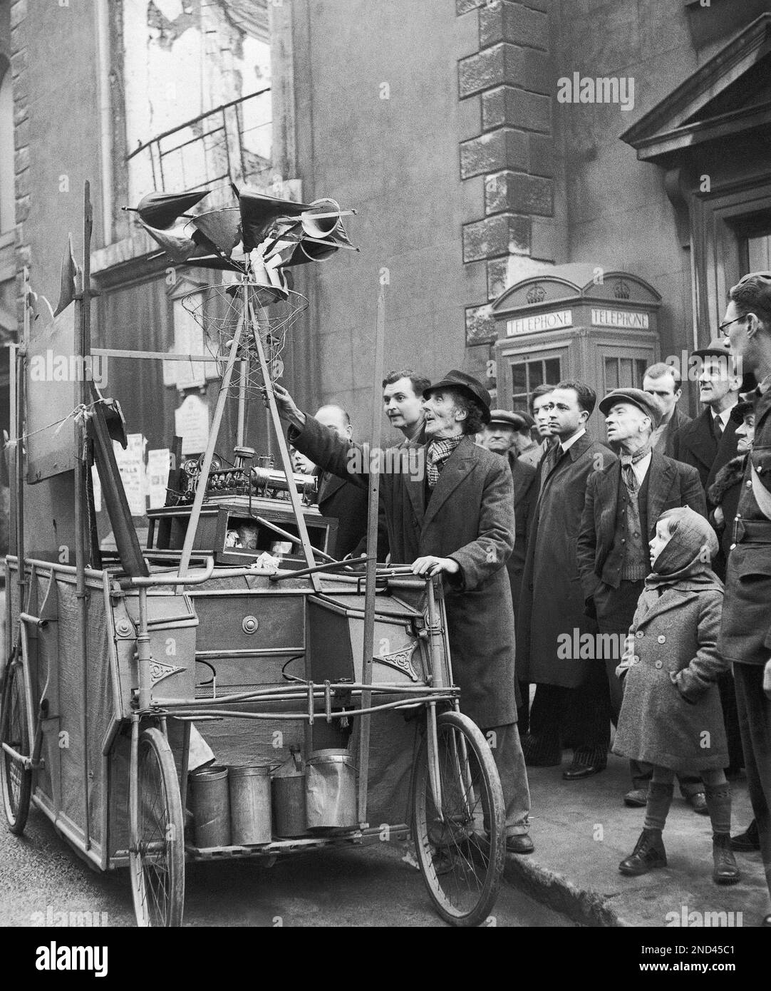 John Dyson, 63yearold inventor, gets his perfected bomber destroyer