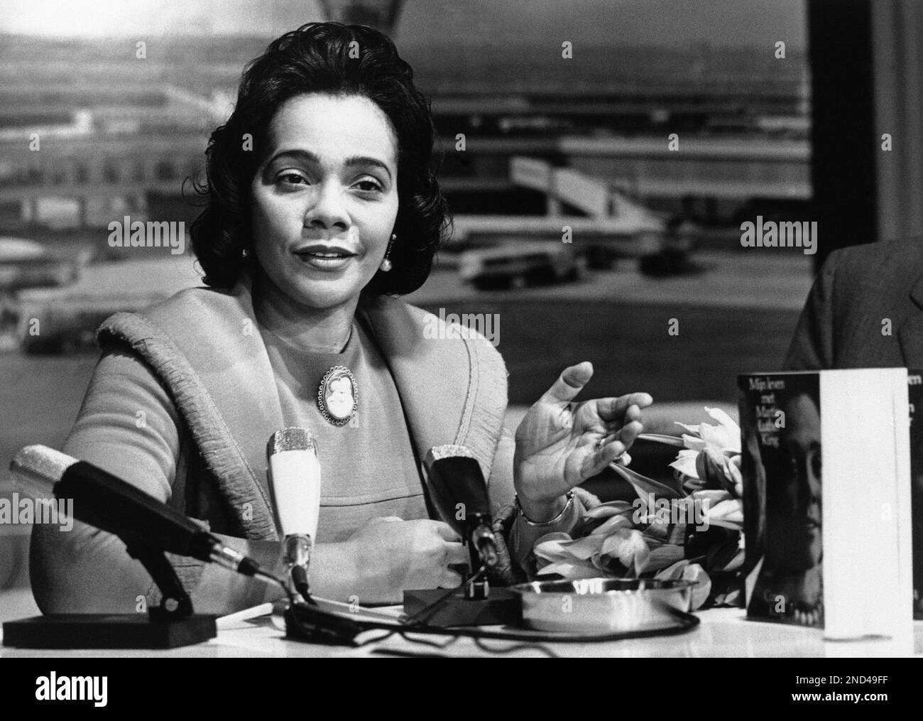 Mrs. Coretta Scott King, widow of the late Dr. Martin Luther King ...