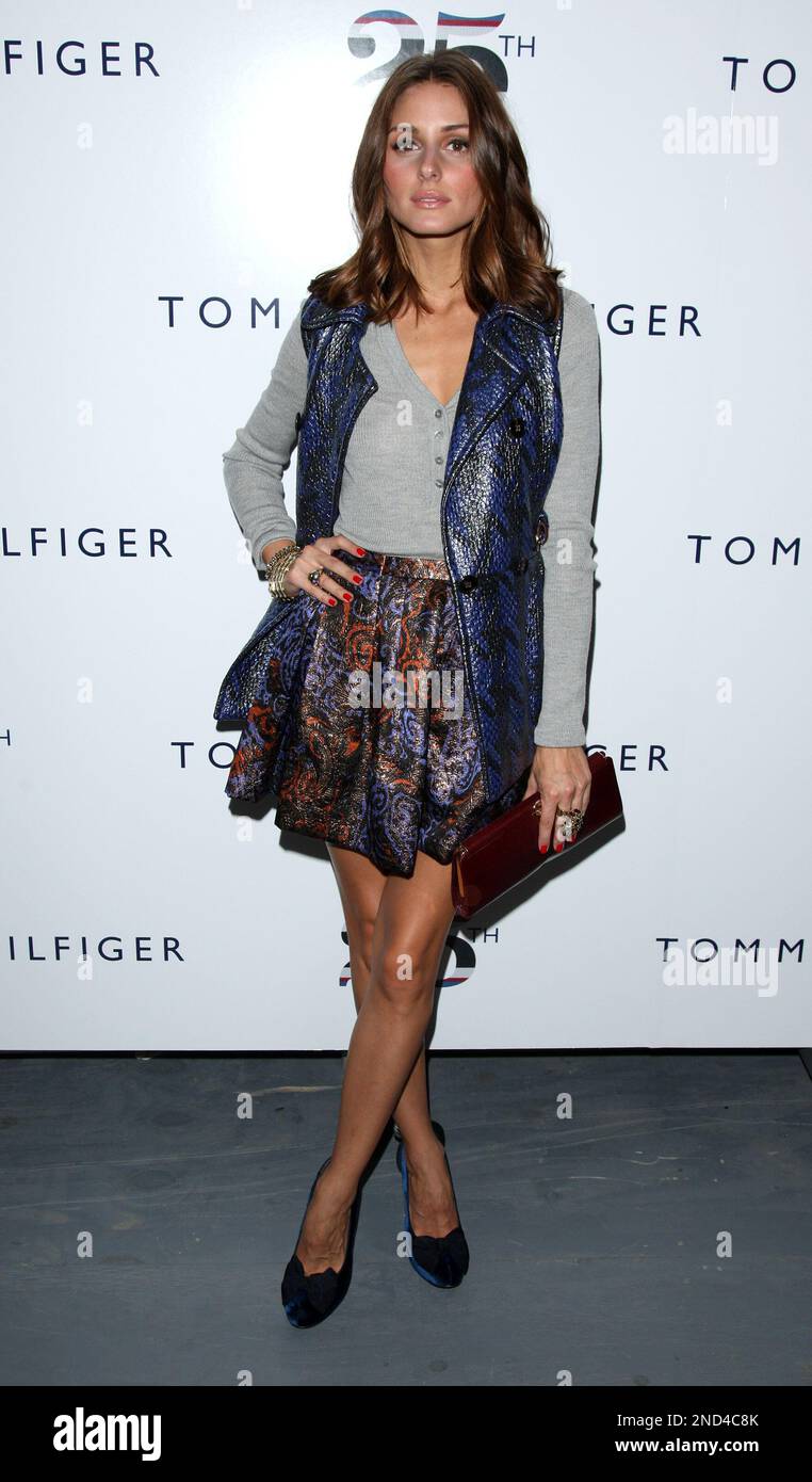 Reality star Olivia Palermo attends the Tommy Hilfiger Spring 2011  collection during fashion week at Lincoln Center, in New York, on Sunday,  Sept. 12, 2010. (AP Photo/Peter Kramer Stock Photo - Alamy