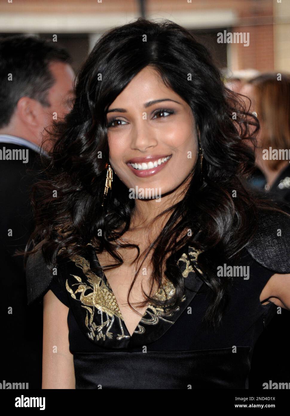 Freida Actress Freida Pinto arrives at the premiere of the feature film