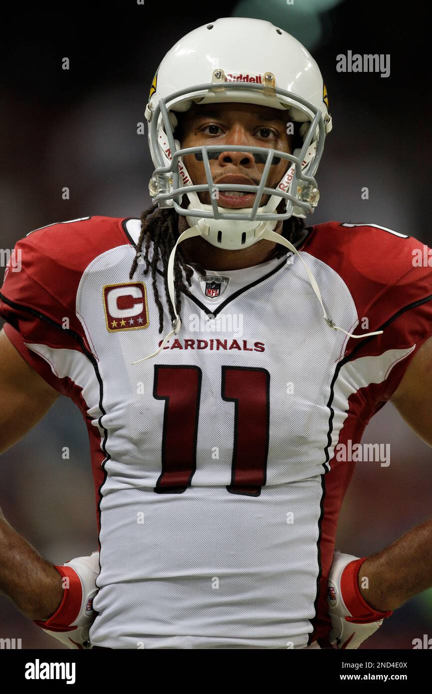 Arizona Cardinals Wide Receiver Larry Fitzgerald Is Seen On The ...