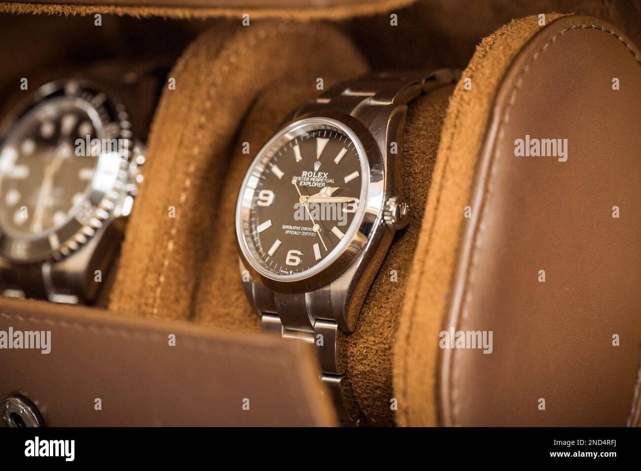 Rolex watches, Rolex explorer Stock Photo - Alamy