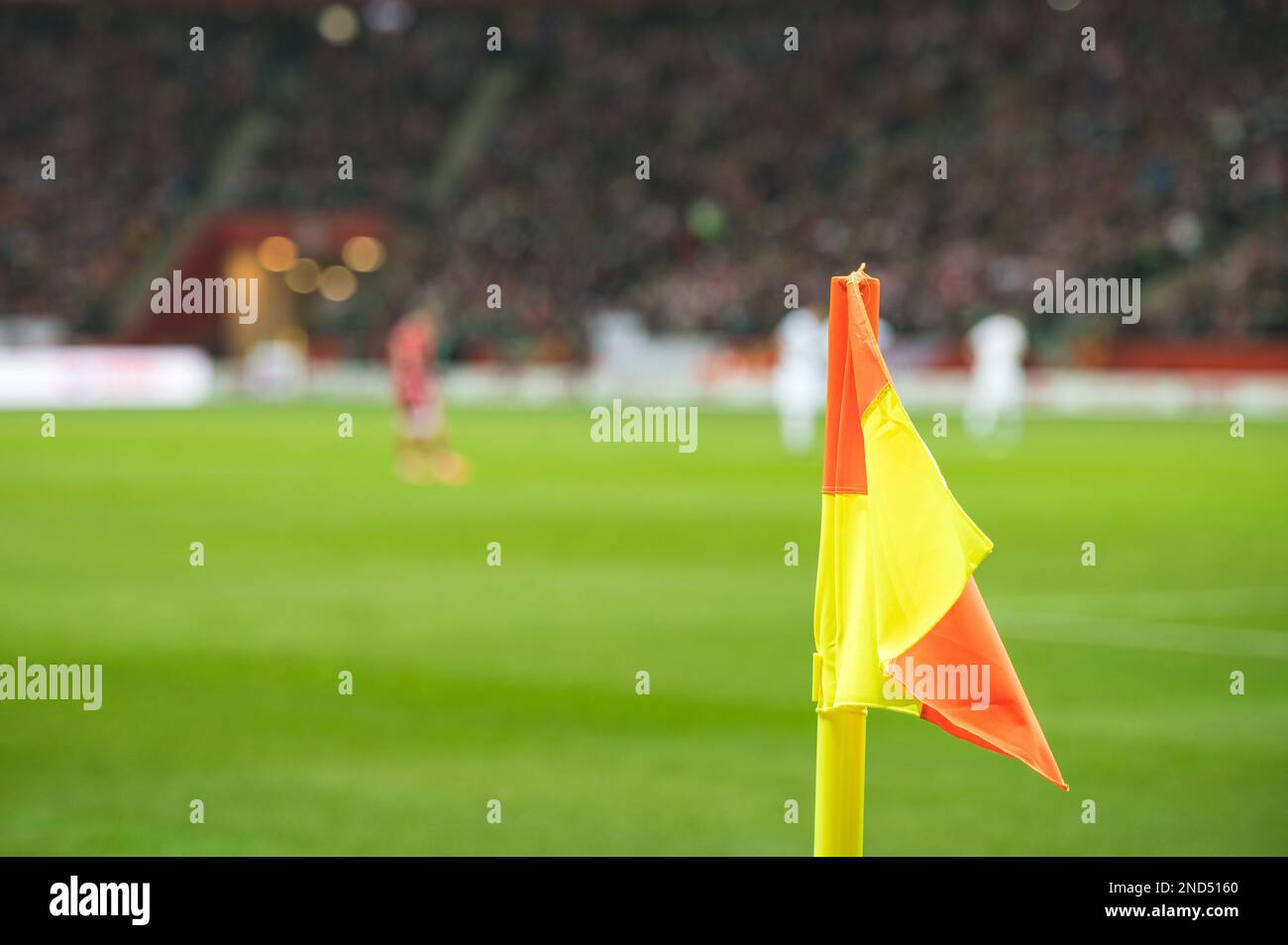 Football pitch corner flag hires stock photography and images Alamy