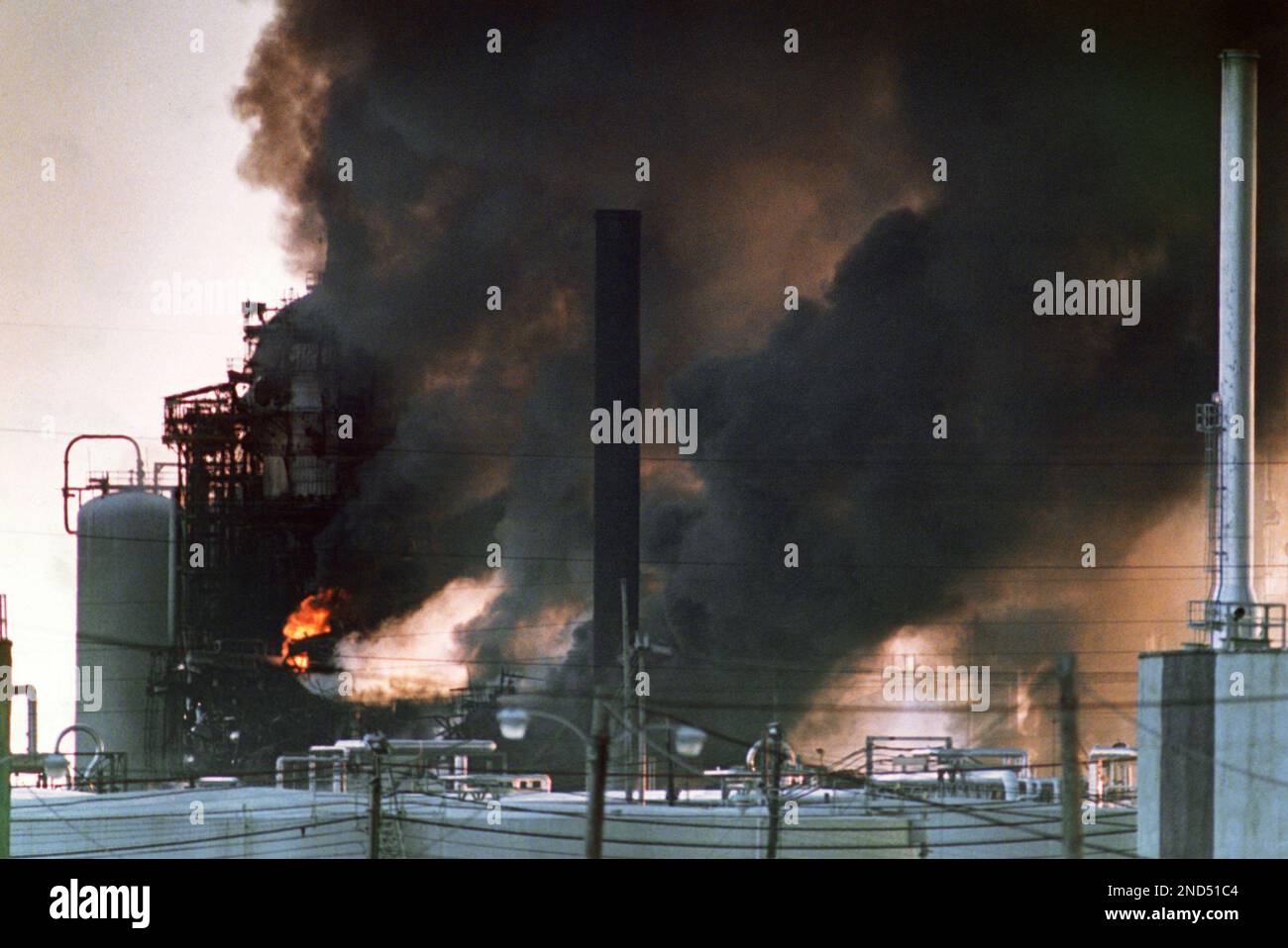 Shell Mds Explosion Shell Oil Refinery Explosion 1988