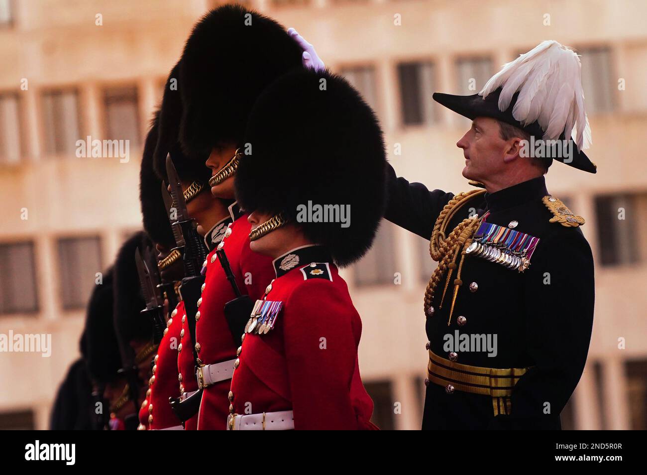 Major General Commanding the Household Division, Christopher Ghika