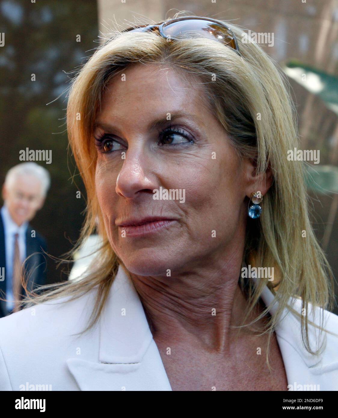 Jamie McCourt leaves court during a lunch break Thursday Sept. 2, 2010 ...