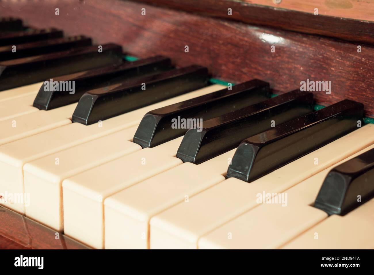 Instrument with 2024 piano on side