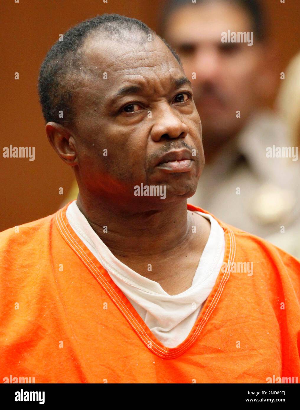 Lonnie Franklin Jr. appears for an arraignment on multiple charges as