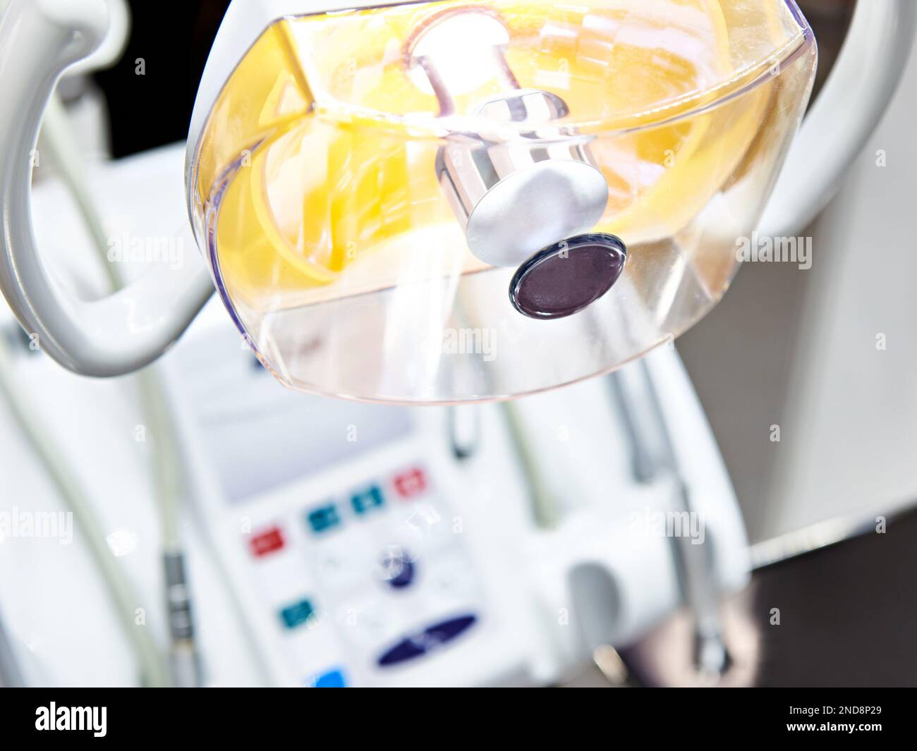 Modern medical dental office lamp Stock Photo