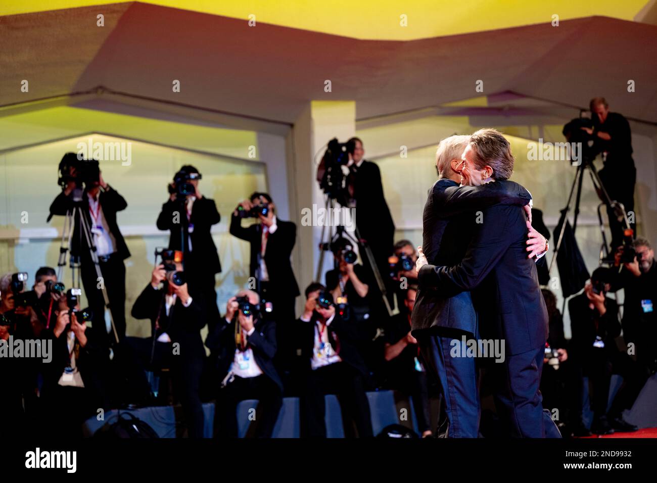 Venice, Venice, Italy, 06th September, 2022, Willem Dafoe & Christoph