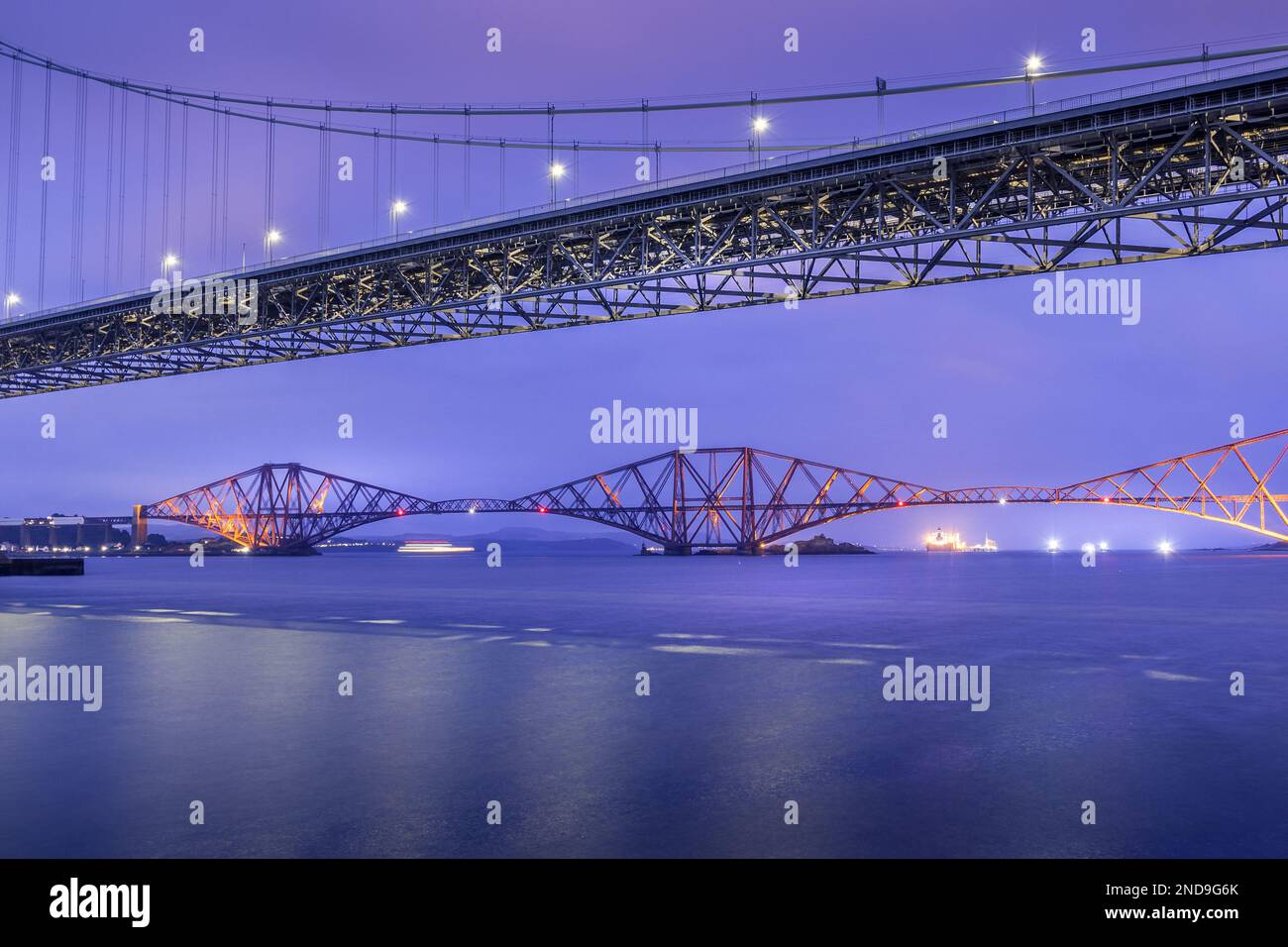 The Forth Bridge is a cantilever railway bridge across the Firth of ...
