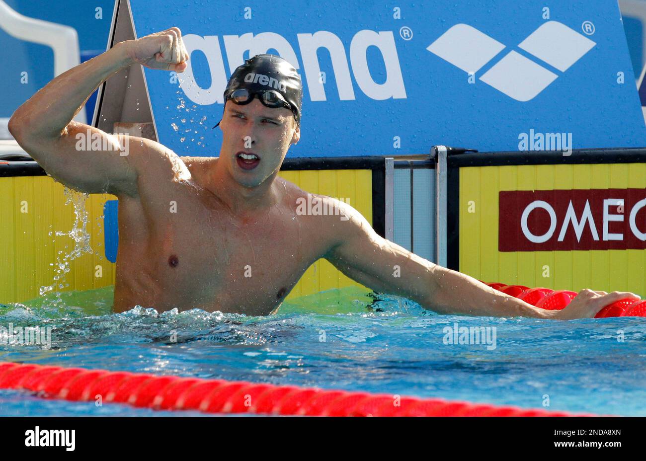 Norway #39 s Alexander Dale Oen celebrates winning the gold medal in the Norway #39 s Alexander Dale Oen celebrates winning the gold medal in the