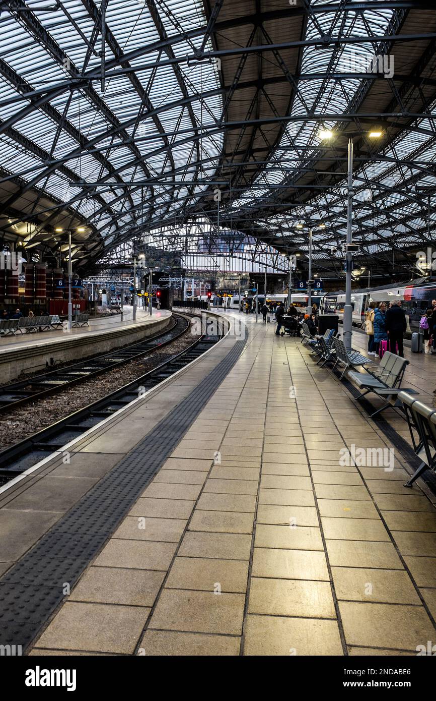 Liverpool Lime Street opened in 1836 and underwent a large scale