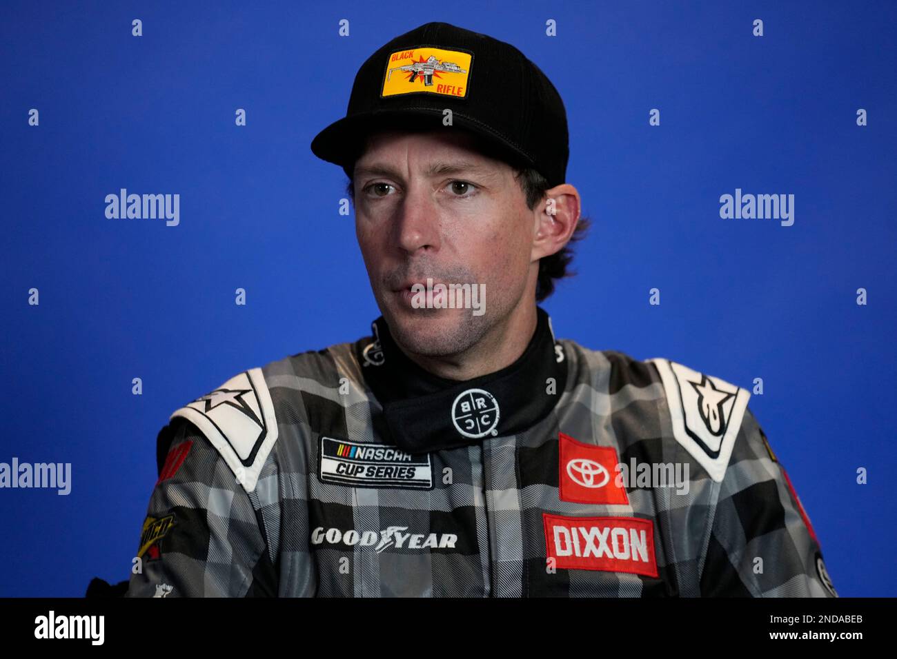 Travis Pastrana during the NASCAR Daytona 500 auto race media day