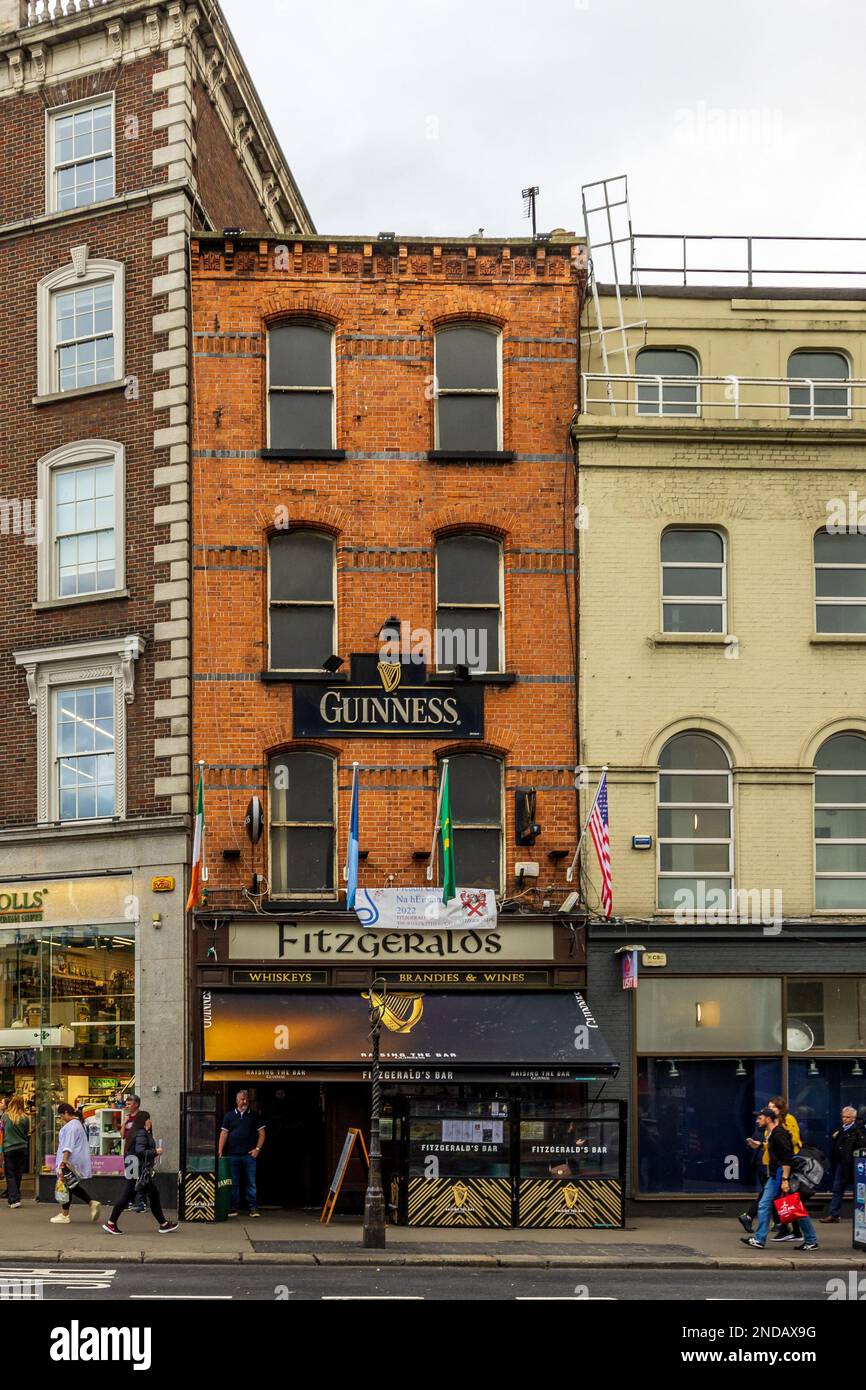 The Fitzgeralds bar Dublin Ireland Stock Photo Alamy
