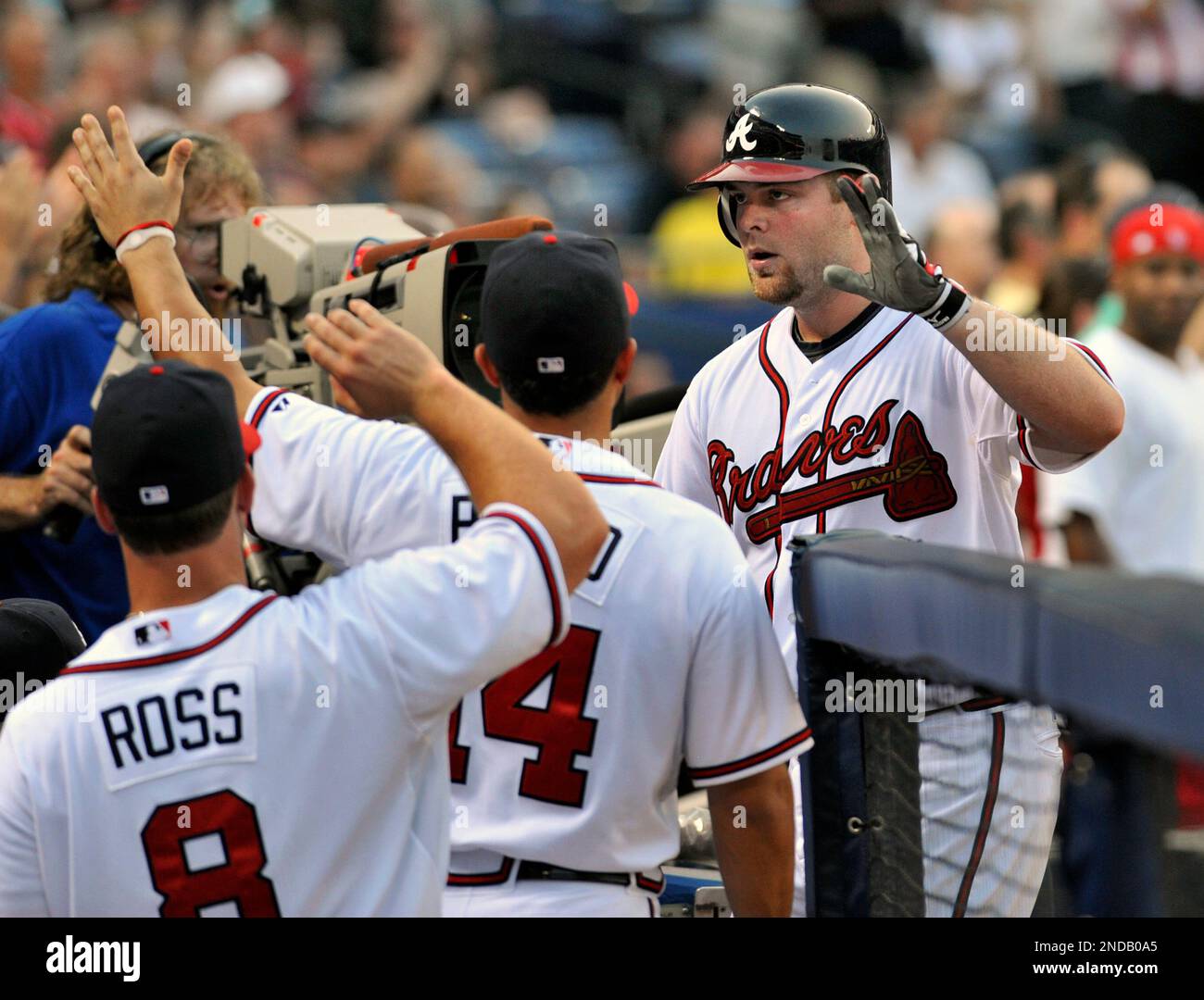 Kendall Jones the hunter gets support from Chipper Jones