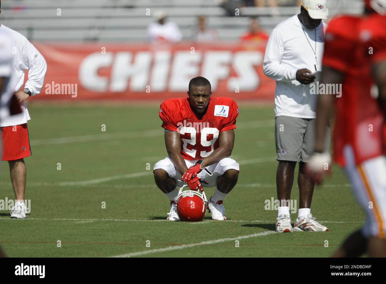 Kansas City Chiefs safety Eric Berry (29) defends during an NFL game  against the Dallas Cowboys on Sunday Sept. 15, 2013 at Arrowhead Stadium in  Kansas City, MO. (AP Photo/TUSP, Jay Biggerstaff