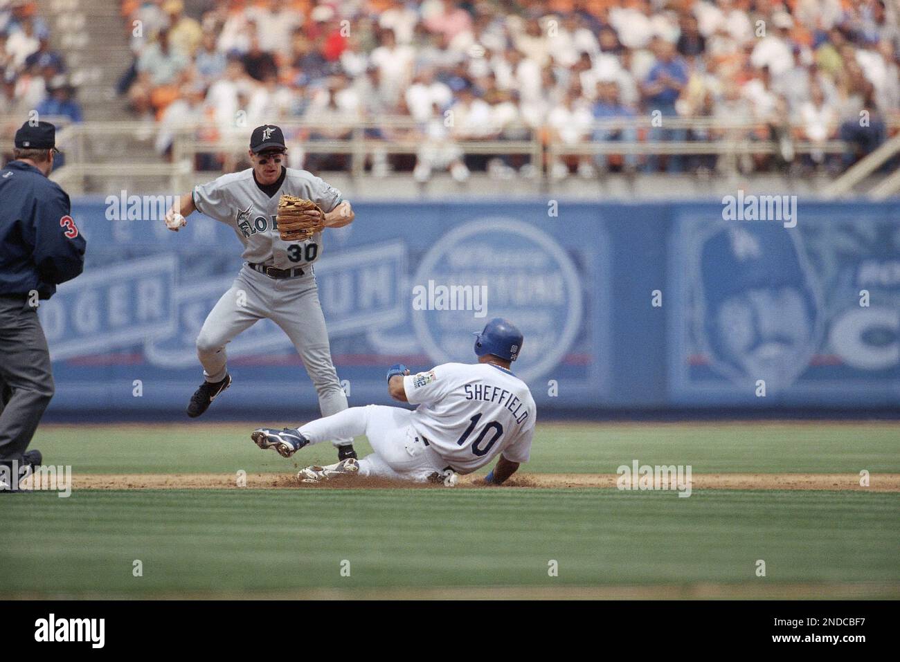 Gary Sheffield, Los Angeles Dodgers Editorial Stock Image - Image