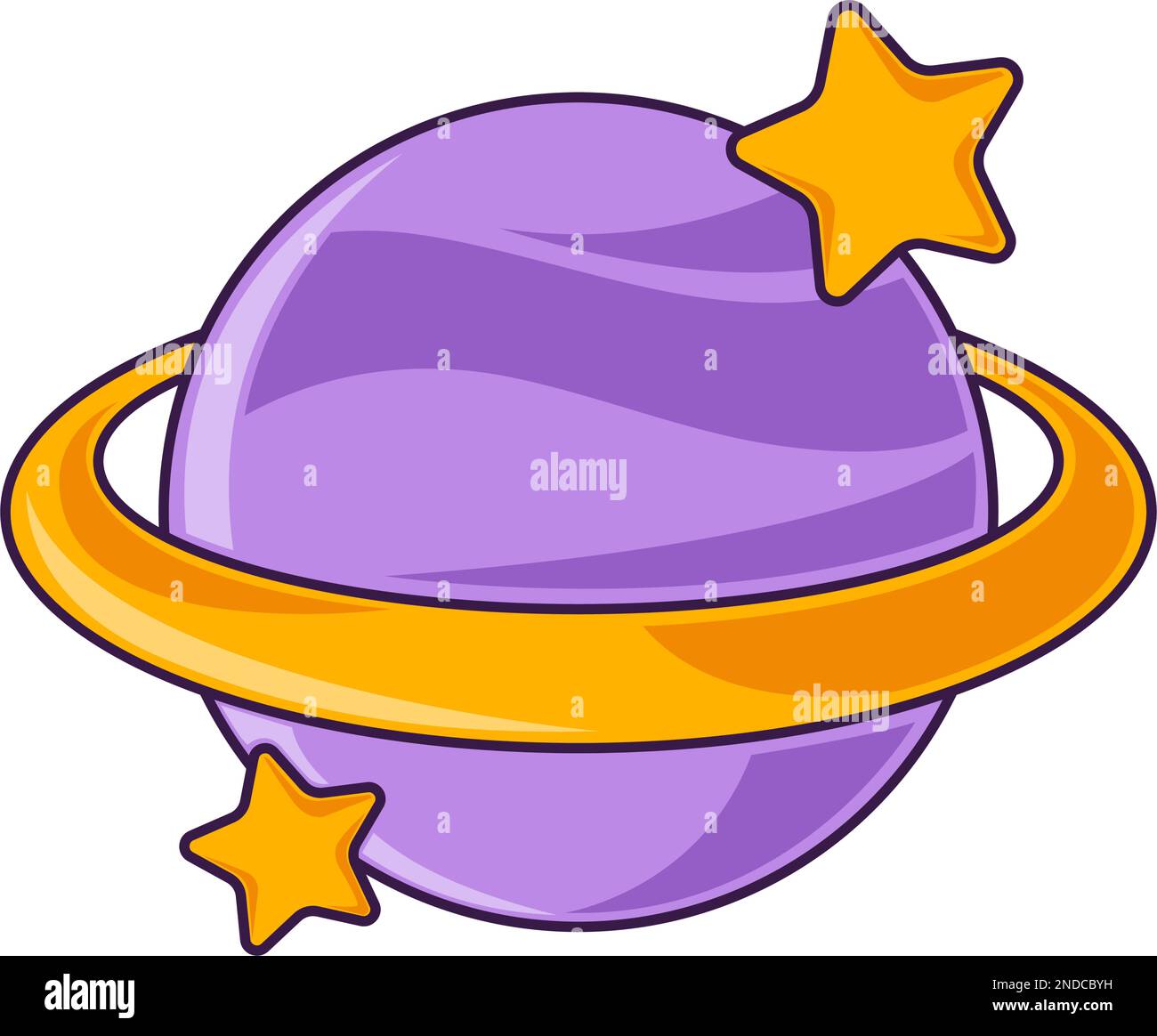 space planet cartoon Stock Vector Image & Art - Alamy