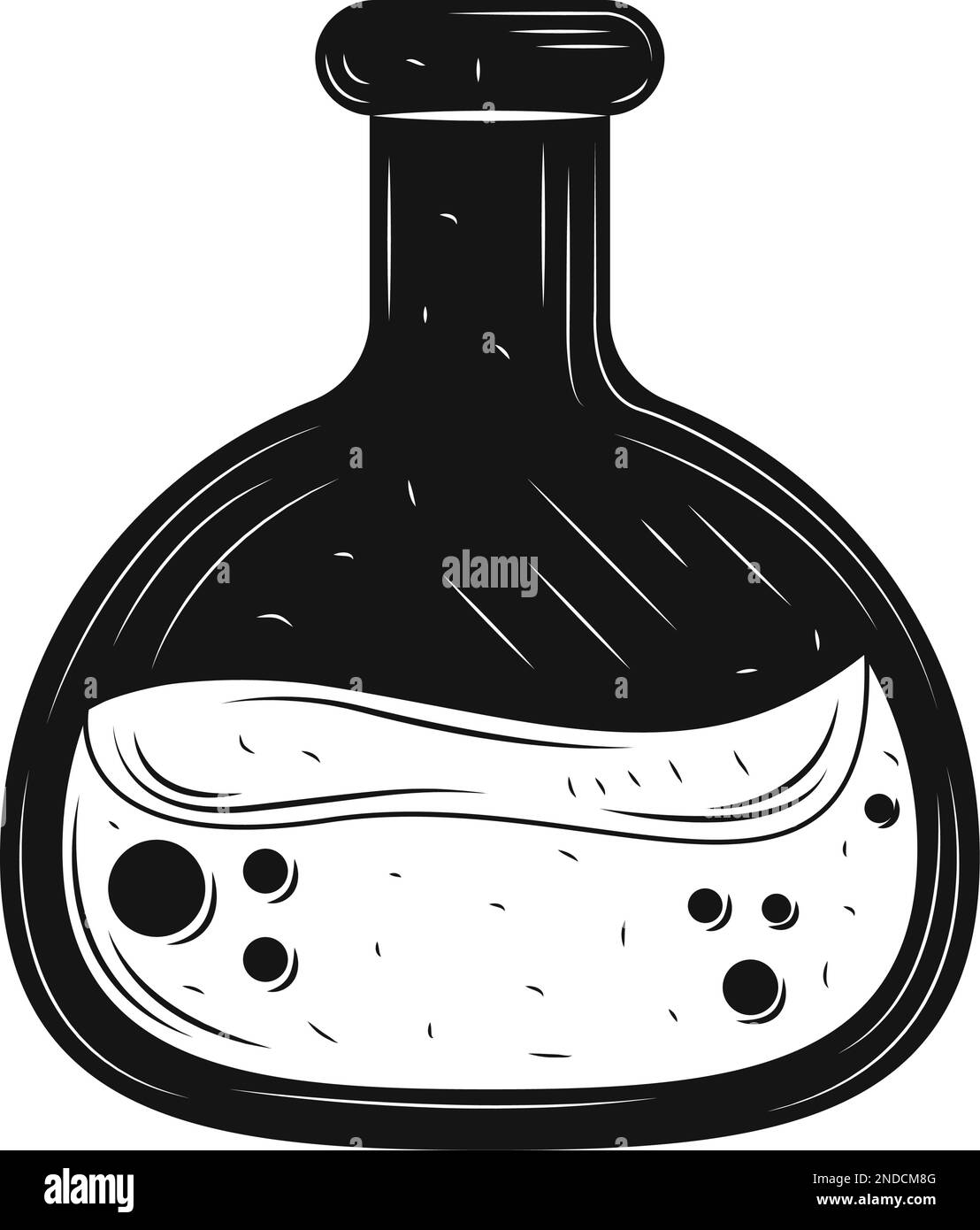Mystic bottle Black and White Stock Photos & Images - Alamy