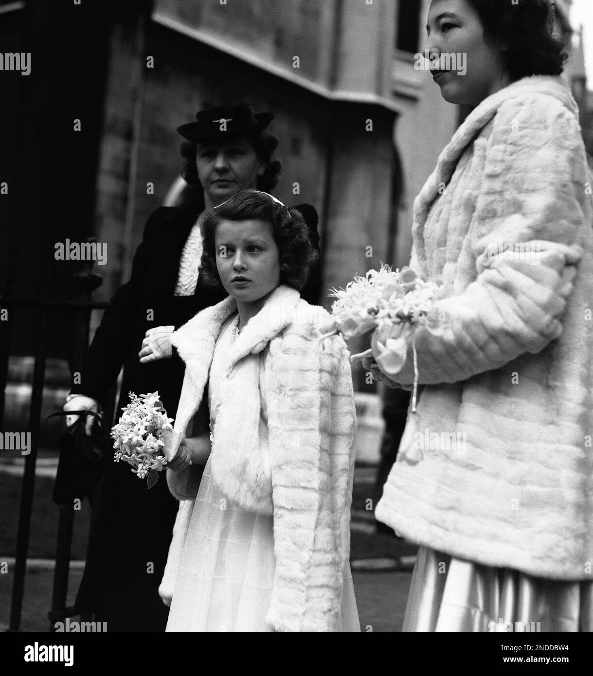 Princess Alexandria, daughter of the Duchess of Kent, acted as ...