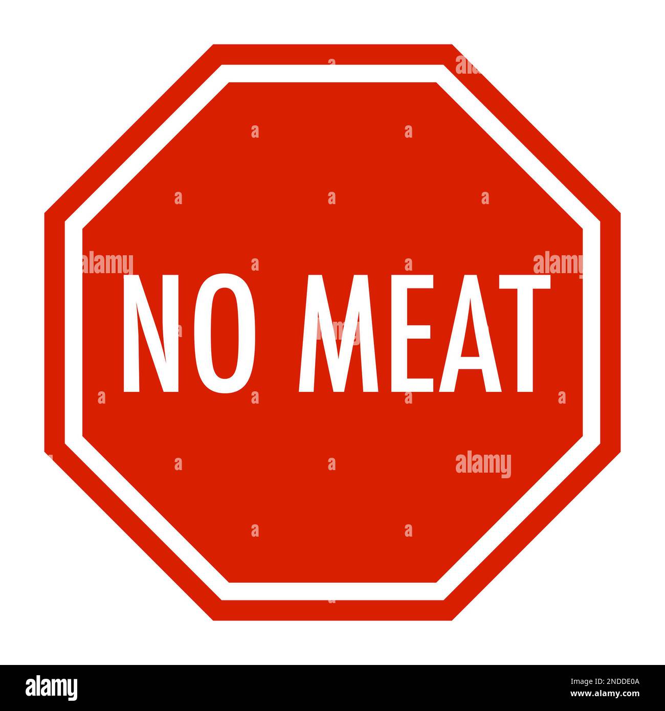 Vegan friendly signs indicating no meat consumption Stock Photo Alamy