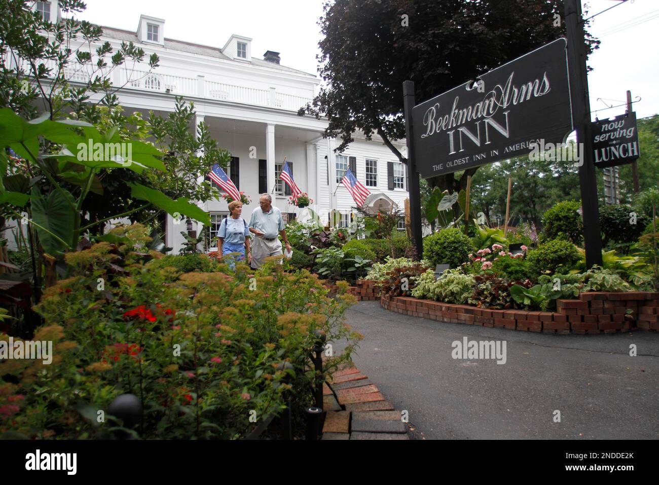 This Tuesday, July 13, 2010 photo shows Beekman Arms Inn, one of the