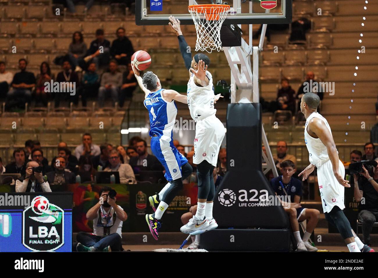 Amedeo Della Valle (GERMANI BASKET BRESCIA) during the Italian