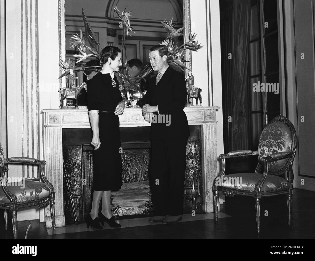 Britain's Edward, Duke of Windsor and wife Wallis Duchess of Windsor ...