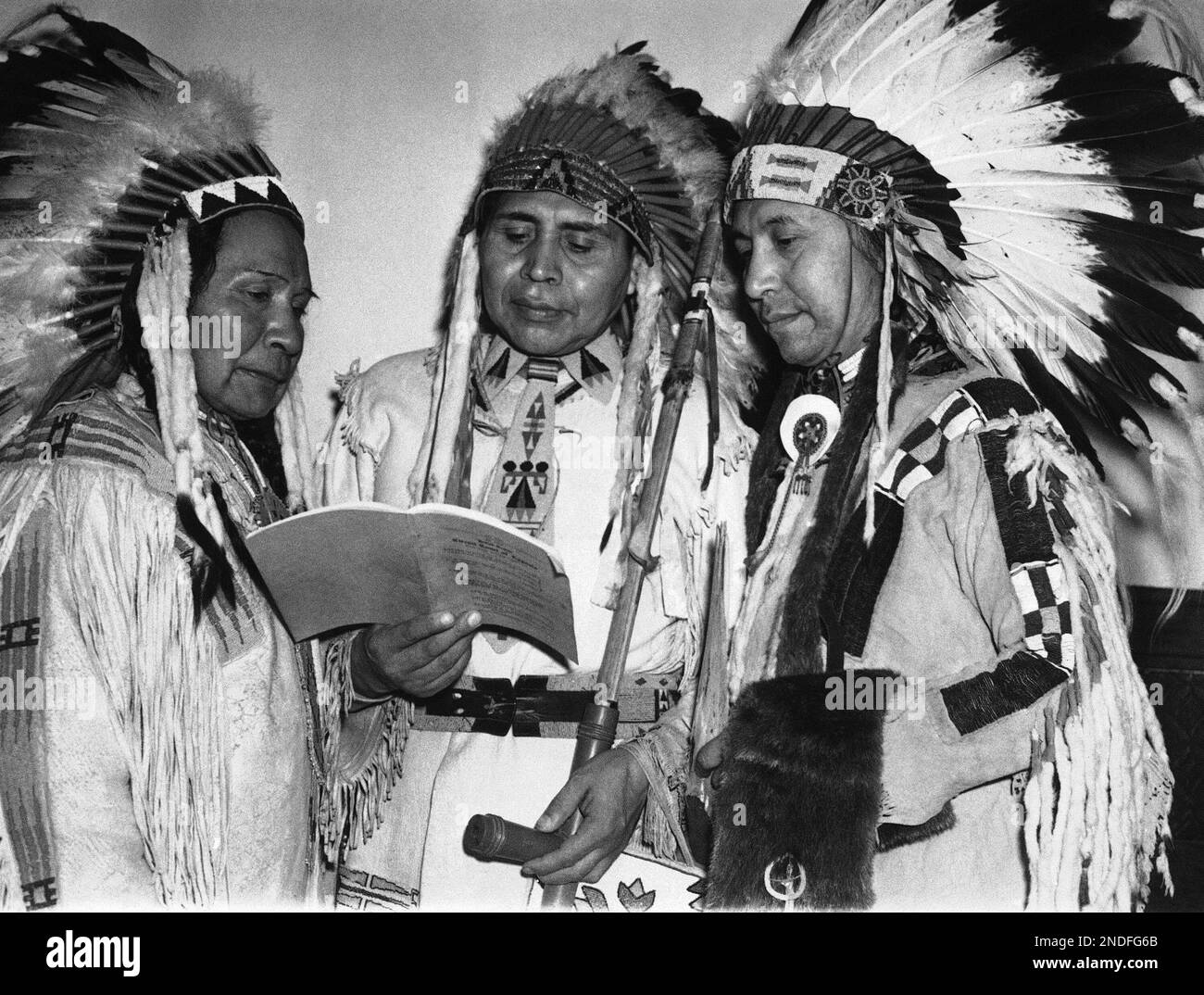 These three Yakima Indians in San Francisco Feb. 20, 1940, as they