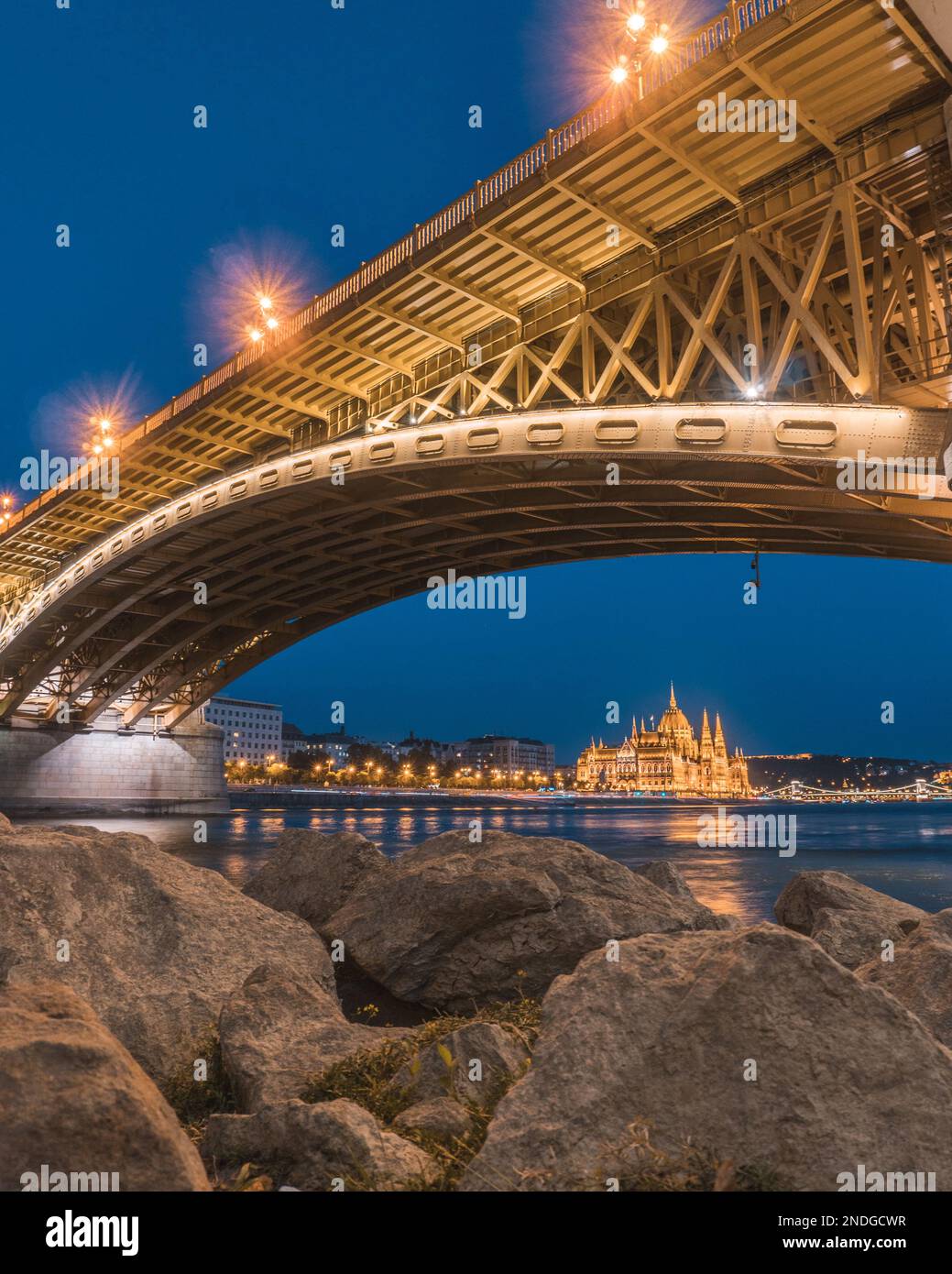 Margit bridge budapest hi-res stock photography and images - Alamy