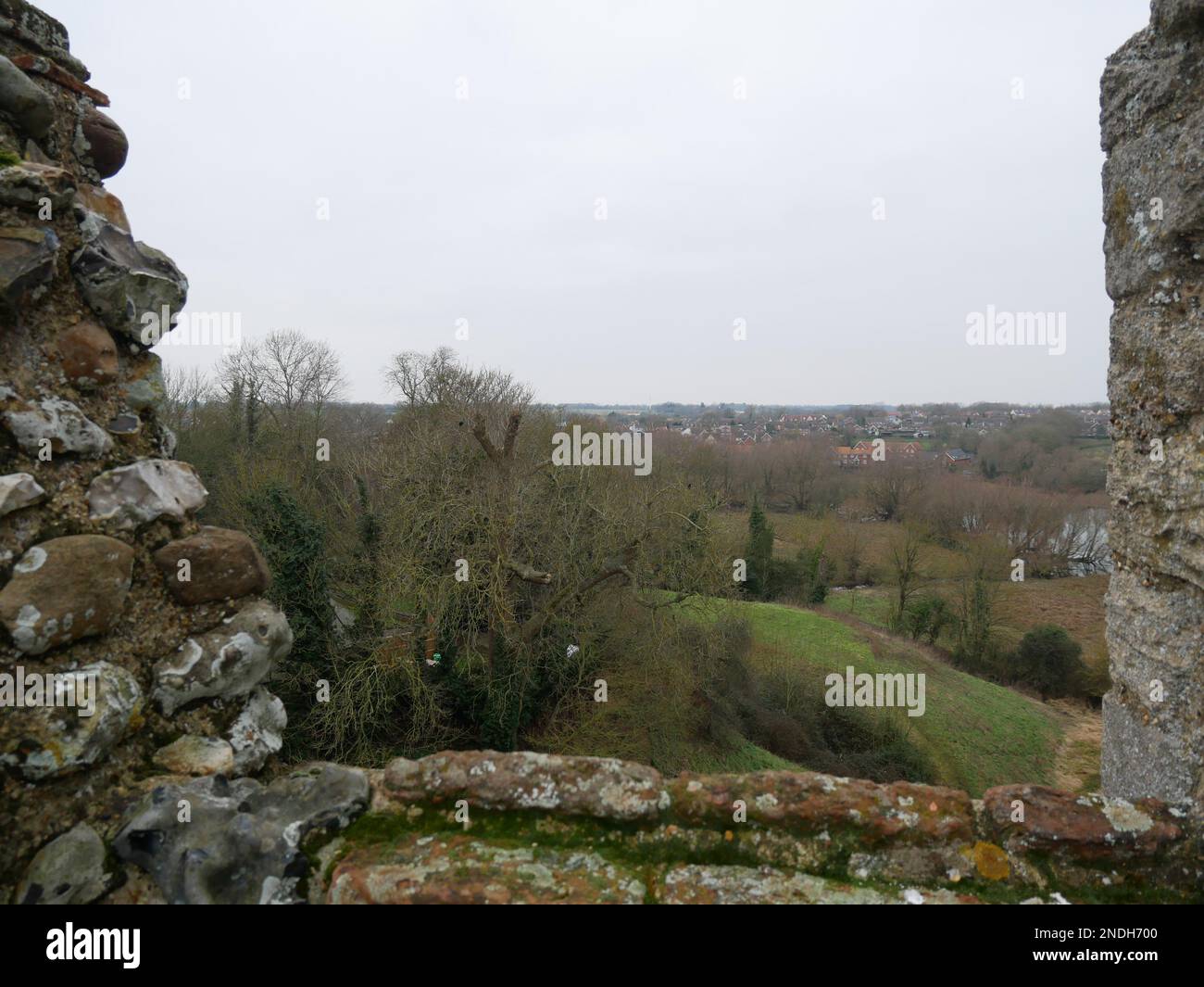 The Castle, Framlingham, Suffolk, England Stock Photo Alamy
