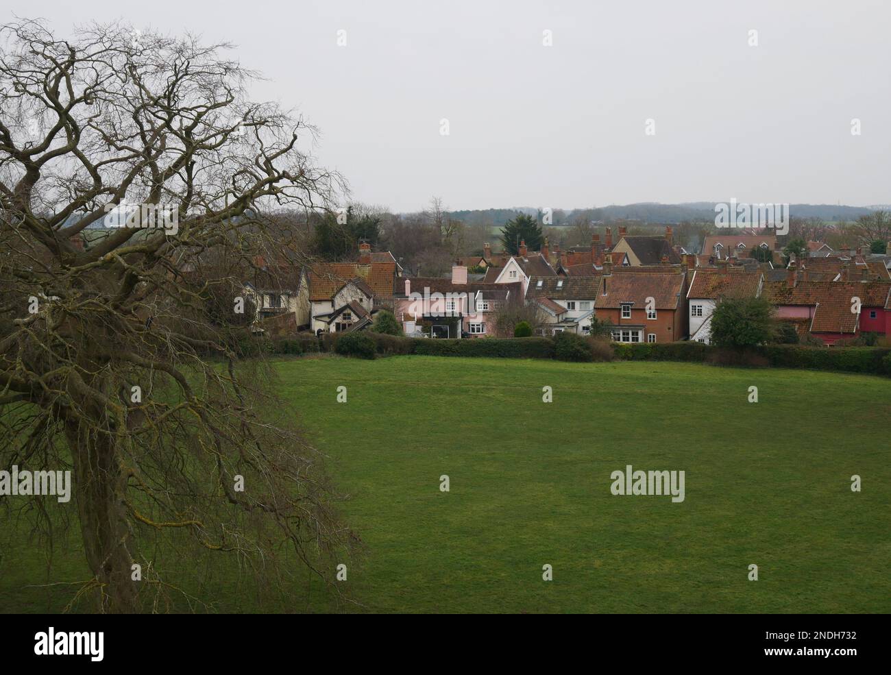 The Castle, Framlingham, Suffolk, England Stock Photo Alamy