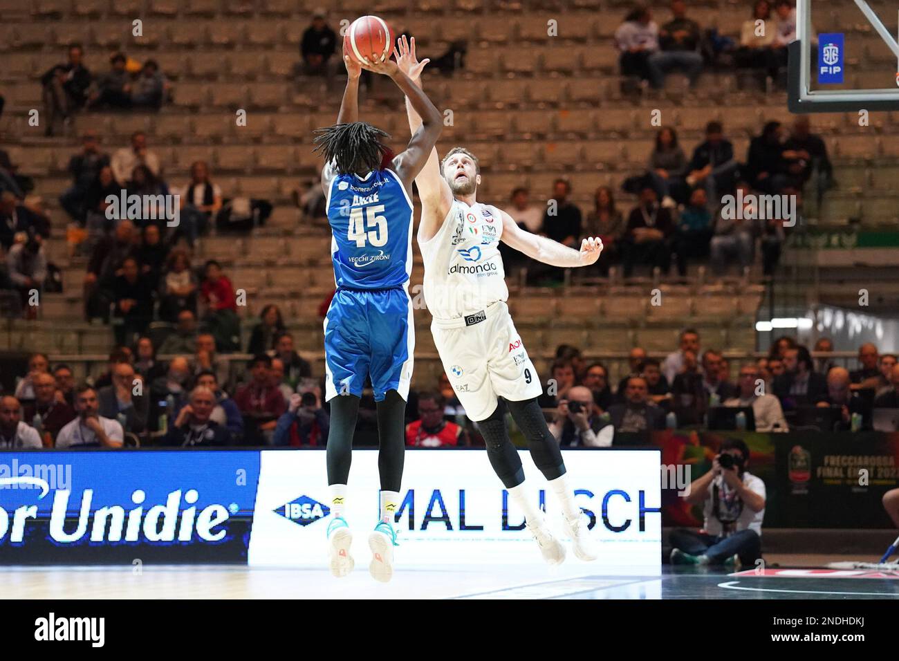 PalaAlpitour, Turin, Italy, February 15, 2023, Nicola Akele (GERMANI