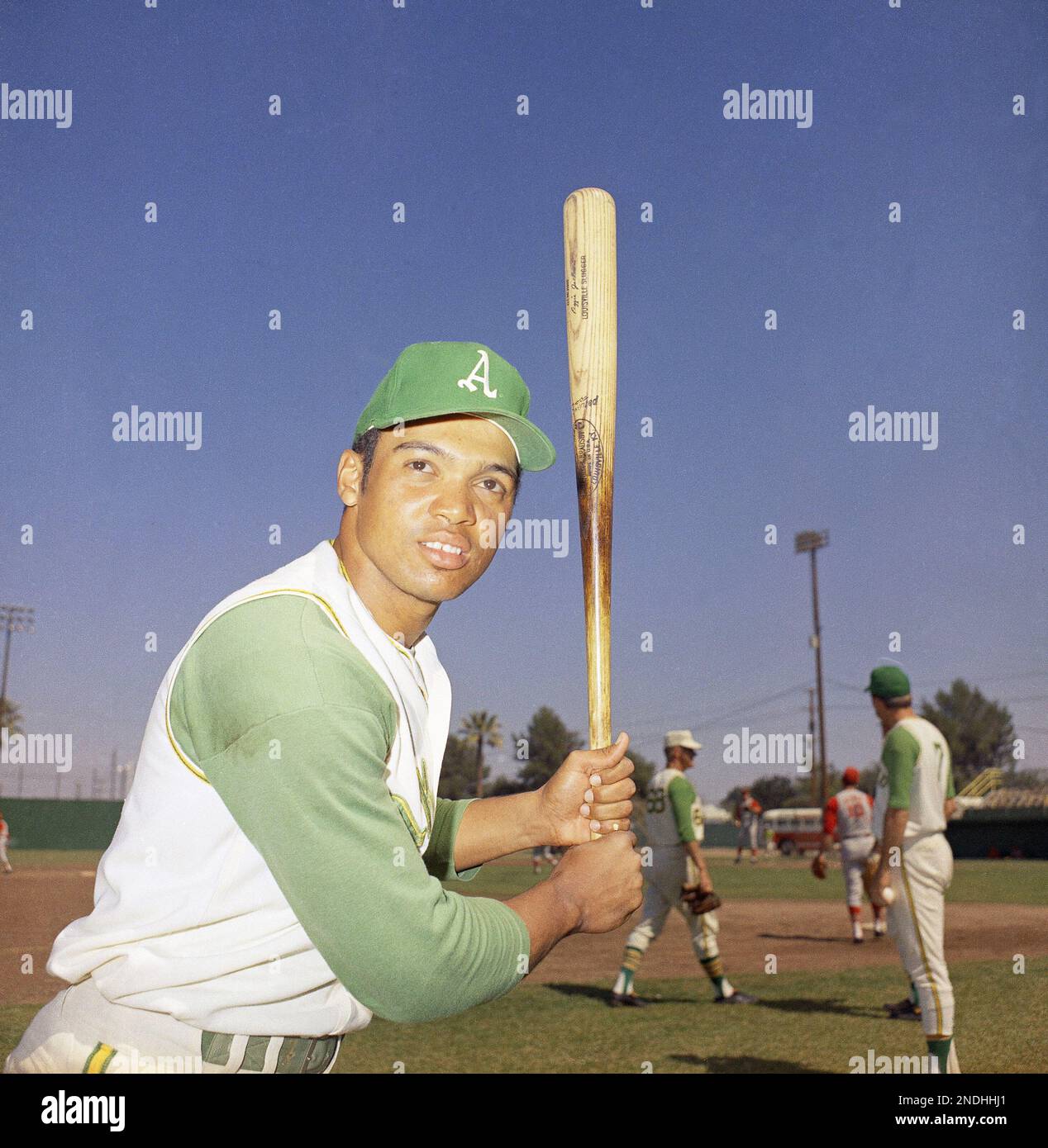 Close up of Reggie Jackson, Oakland Athletics in 1969. (AP Photo Stock  Photo - Alamy