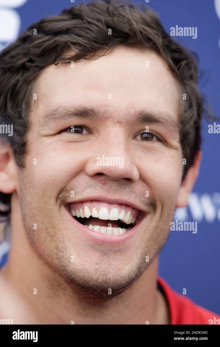 St. Louis Rams firstround draft pick quarterback Sam Bradford answers