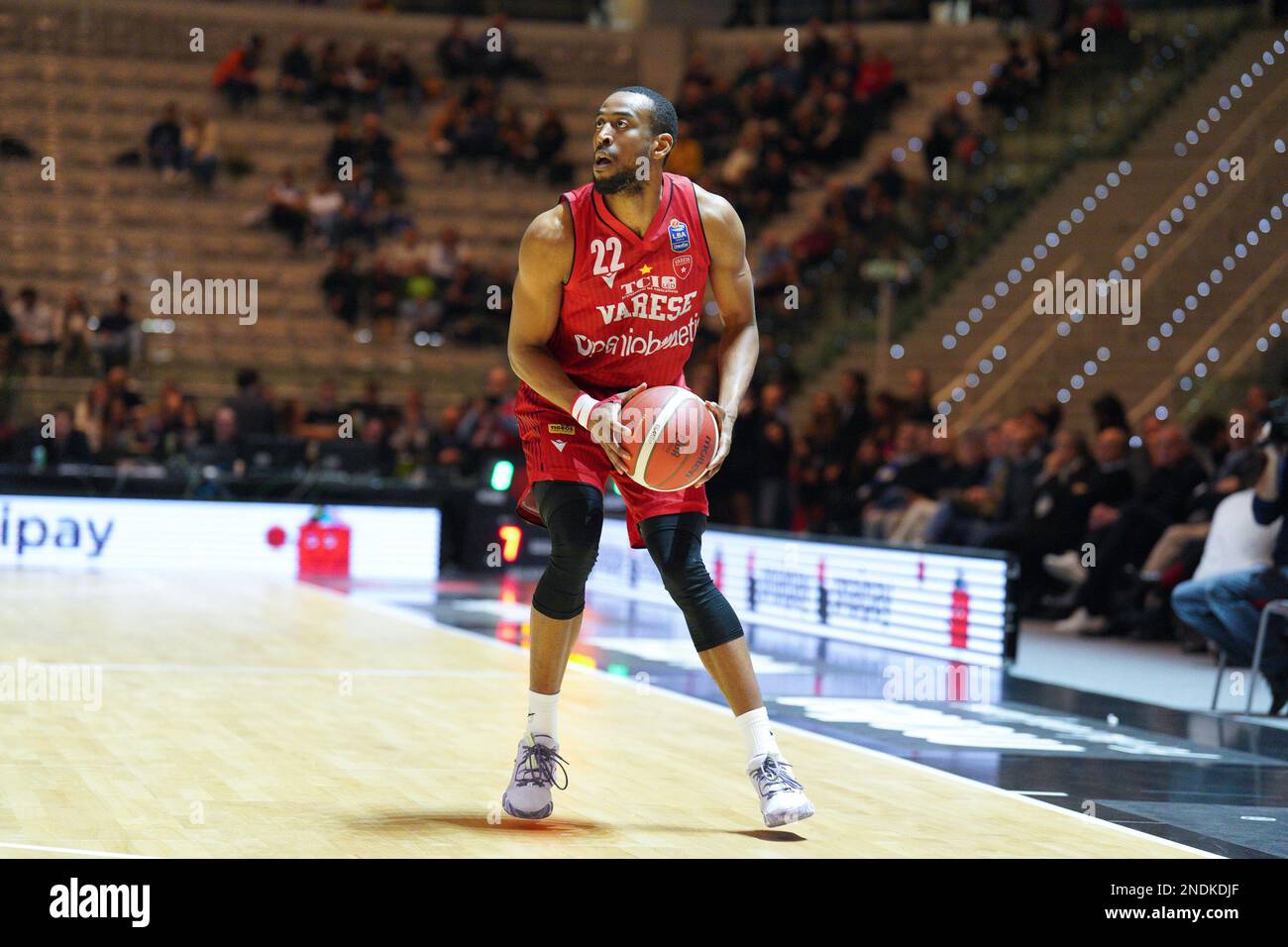 PalaAlpitour, Turin, Italy, February 15, 2023, Markel Brown