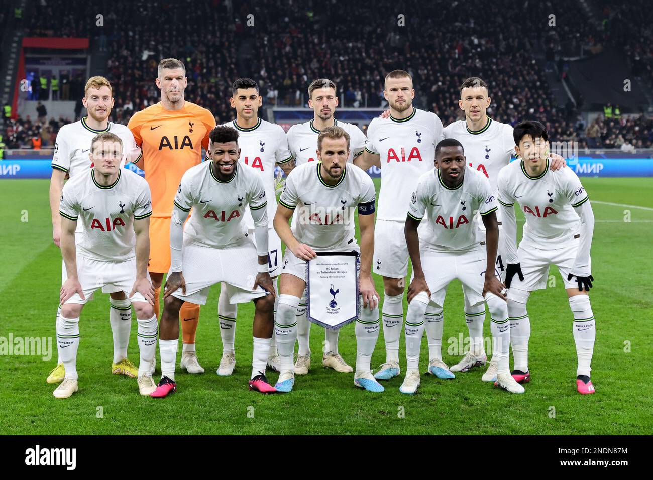 How Tottenham lined up in their first ever Champions League game