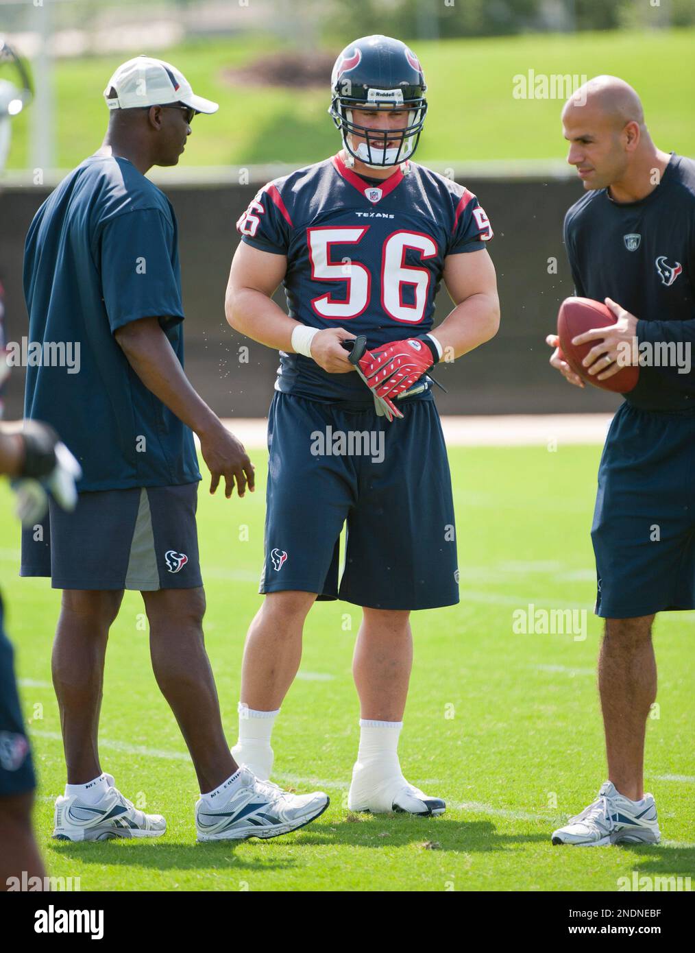 : Brian Cushing Signed Houston Texans Mini Football