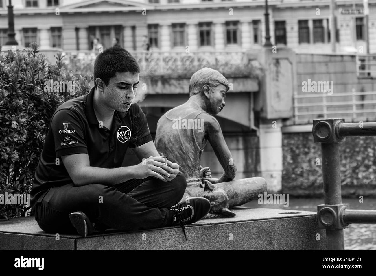 Daily life of an Asian. Sri Lanka Stock Photo