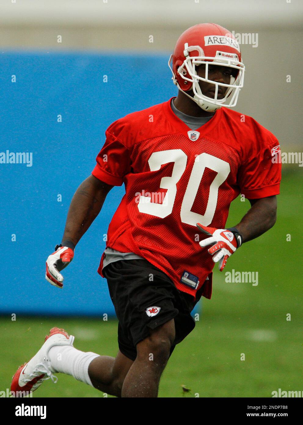 Kansas City Chief defensive back Javier Arenas (30) during a football