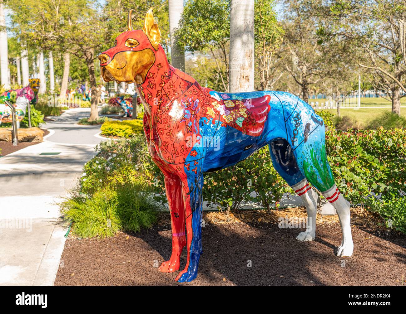 The Dogs and Cats Walkway and Sculpture Gardens officially opened on ...