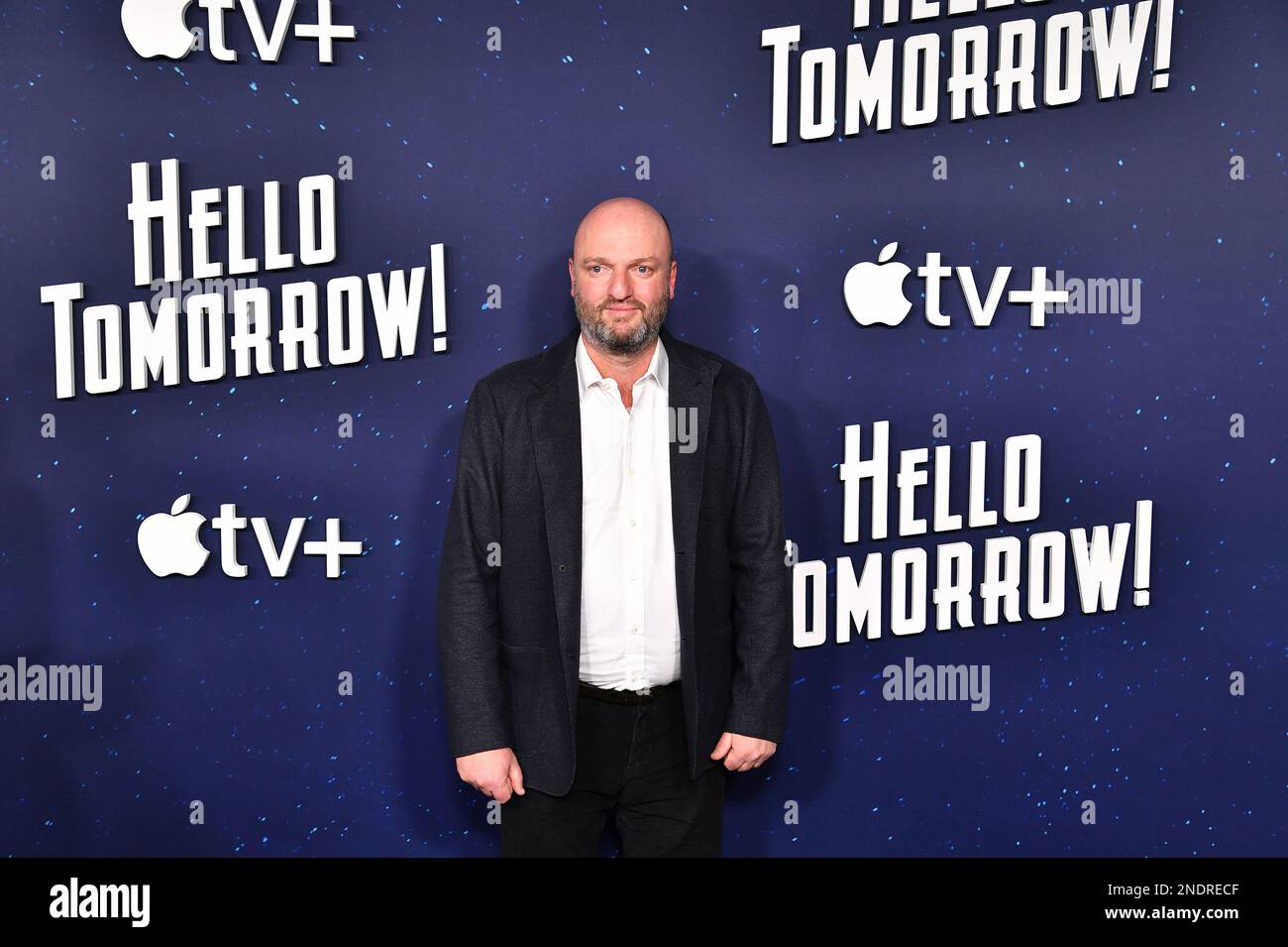 New York, USA. 15th Feb, 2023. Matthew Maher attends the 'Hello Tomorrow!' Apple  TV Series premiere, New York, NY, February 15, 2023. (Photo by Anthony  Behar/Sipa USA) Credit: Sipa USA/Alamy Live News