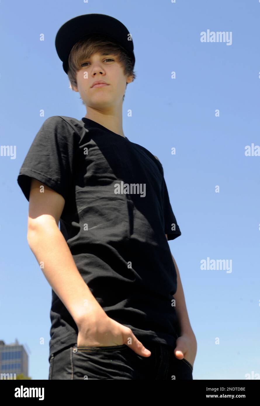 Singer Justin Bieber poses for a portrait in West Hollywood