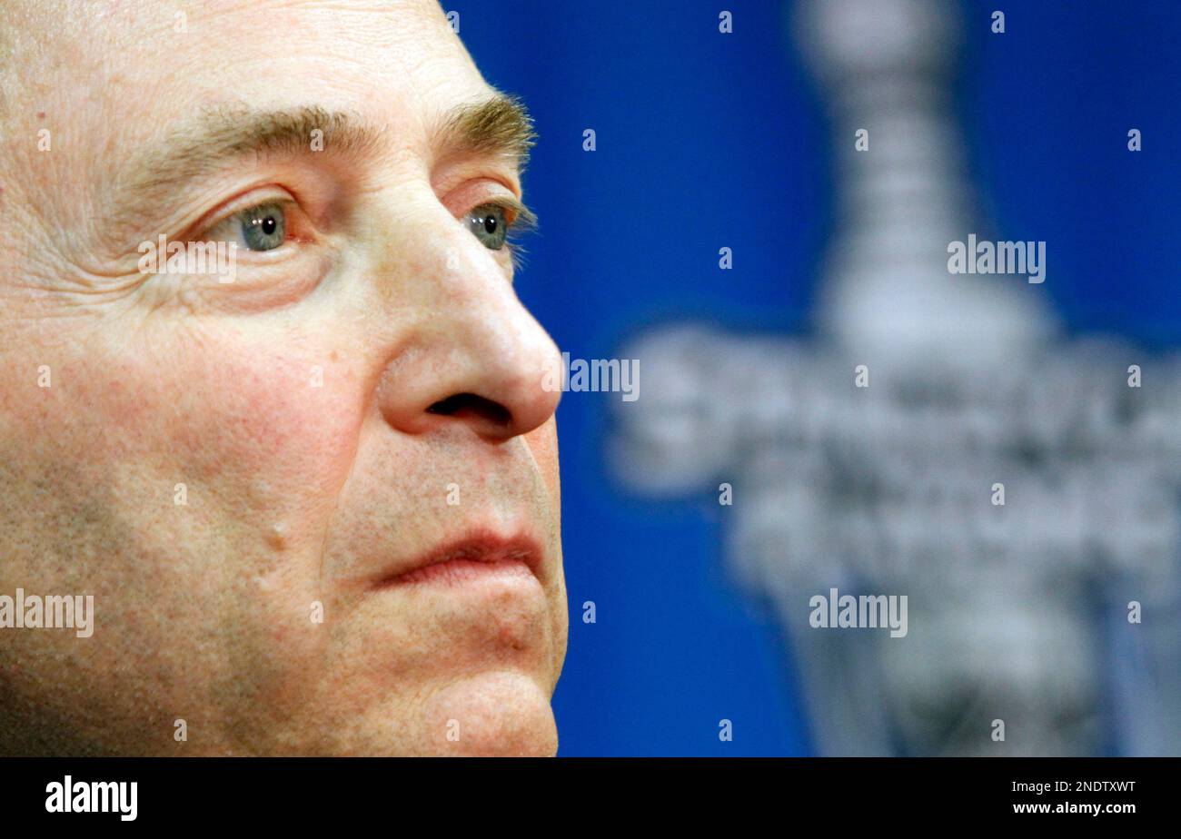 Gary B. Bettman, Commissioner, National Hockey League., Listens To A ...