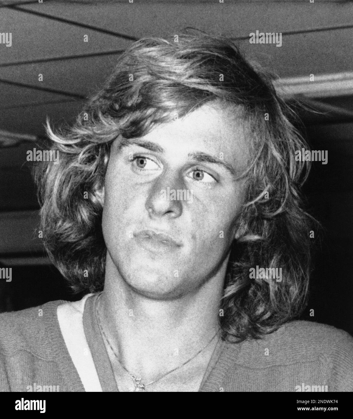 Photo Tennis Bjorn Borg – Suède – Années 1980 – Tirage Vintage – Neuf