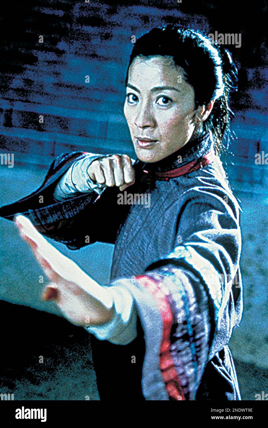 THEATRICAL RE-RELEASE DATE: 2023 back in theaters. ORIGINAL RELEASE: January 12, 2021. TITLE: Crouching Tiger, Hidden Dragon. STUDIO: Columbia Films. DIRECTOR: Ang Lee. PLOT: A young Chinese warrior steals a sword from a famed swordsman and then escapes into a world of romantic adventure with a mysterious man in the frontier of the nation. STARRING: Chow Yun-Fat, Michelle Yeoh, Ziyi Zhang. (Credit Image: © Columbia Films/Entertainment Pictures/ZUMAPRESS.com) EDITORIAL USAGE ONLY! Not for Commercial USAGE! Stock Photo